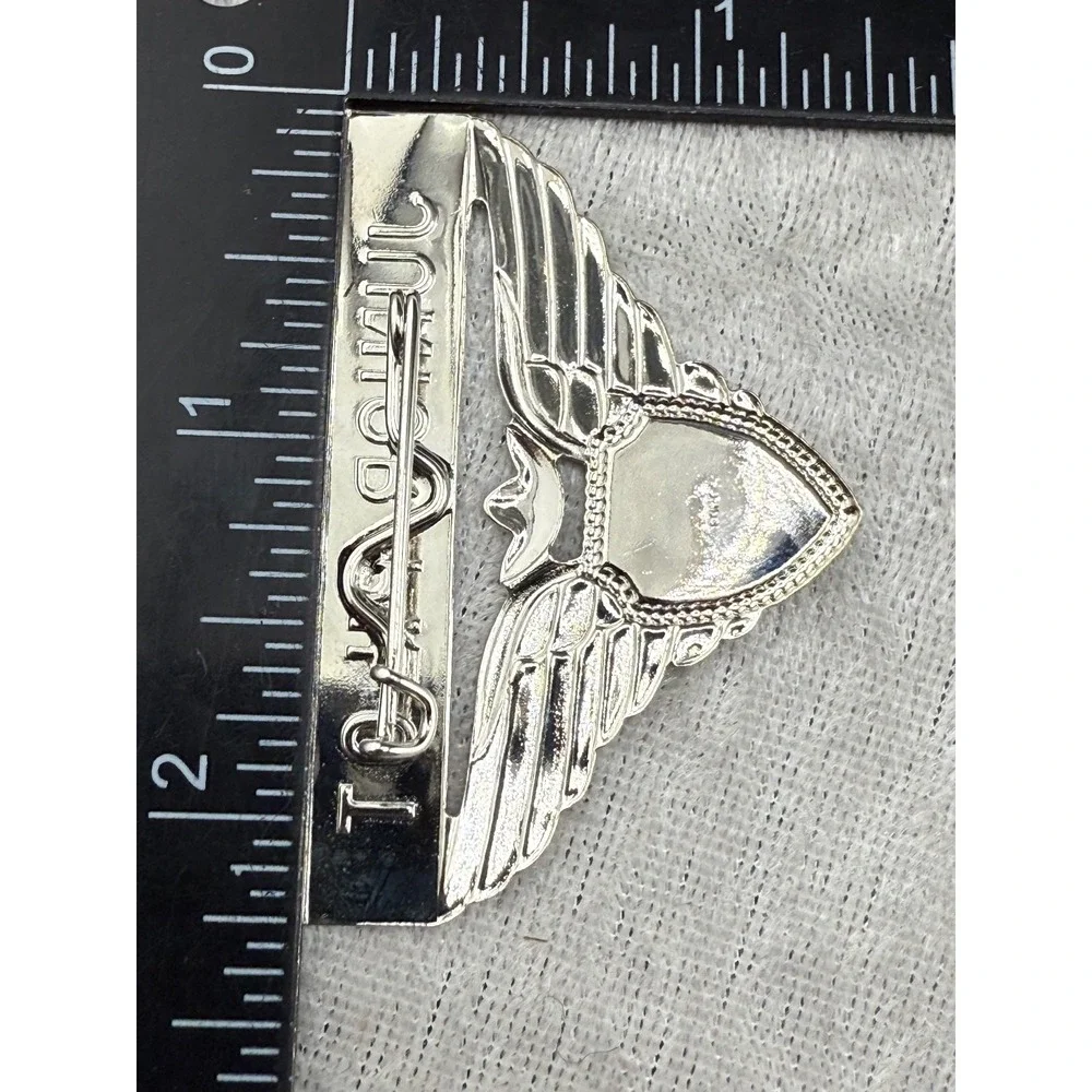 Vintage Junior Flight Crew Brooch Pin Wichita, Kansas‎ In Box